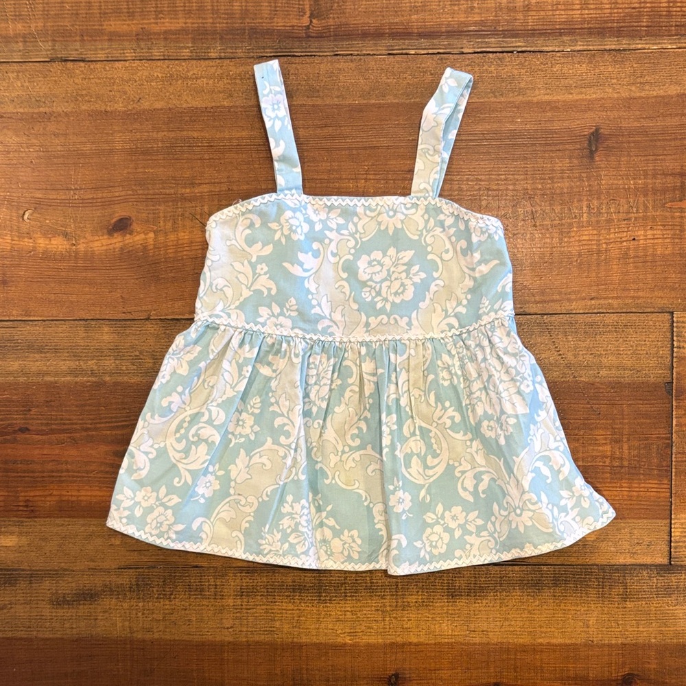 Hannah Light Blue Floral Camisole